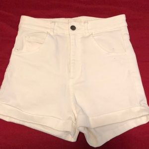 High waist shorts